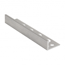 18mm - ESA180.80 Genesis Milled Aluminium Straight Edge Tile Trim ESA